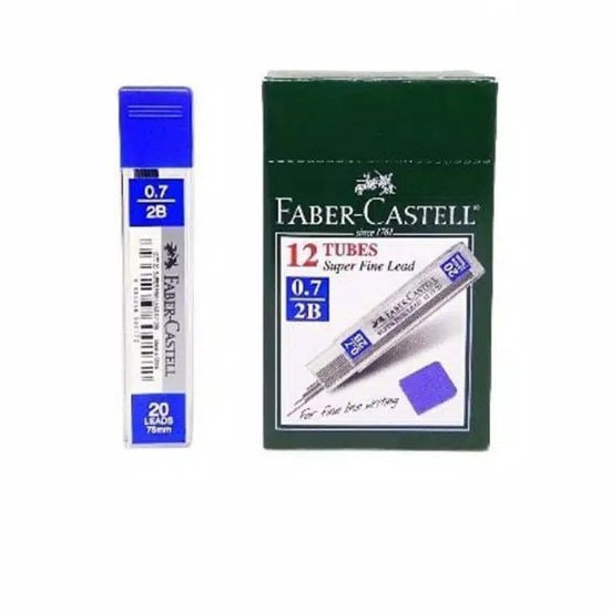 

KUALITAS OKE Isi Pensil Mekanik Faber Castell 2B 7mm Pencil Lead