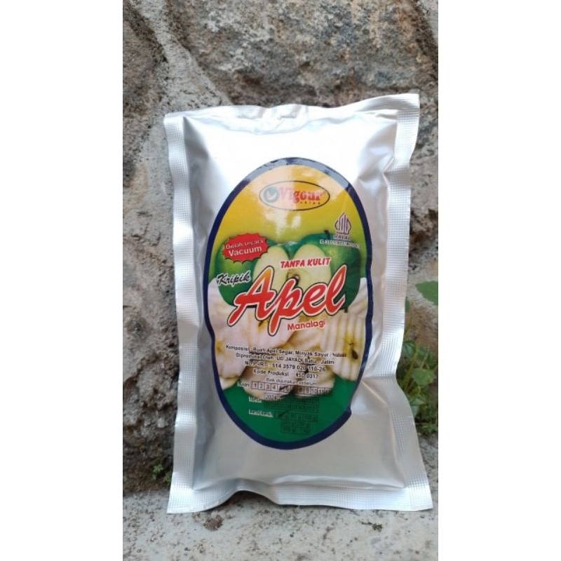 

Keripik Apel Vigour 50gr (tanpa kulit) Kwalitas 1