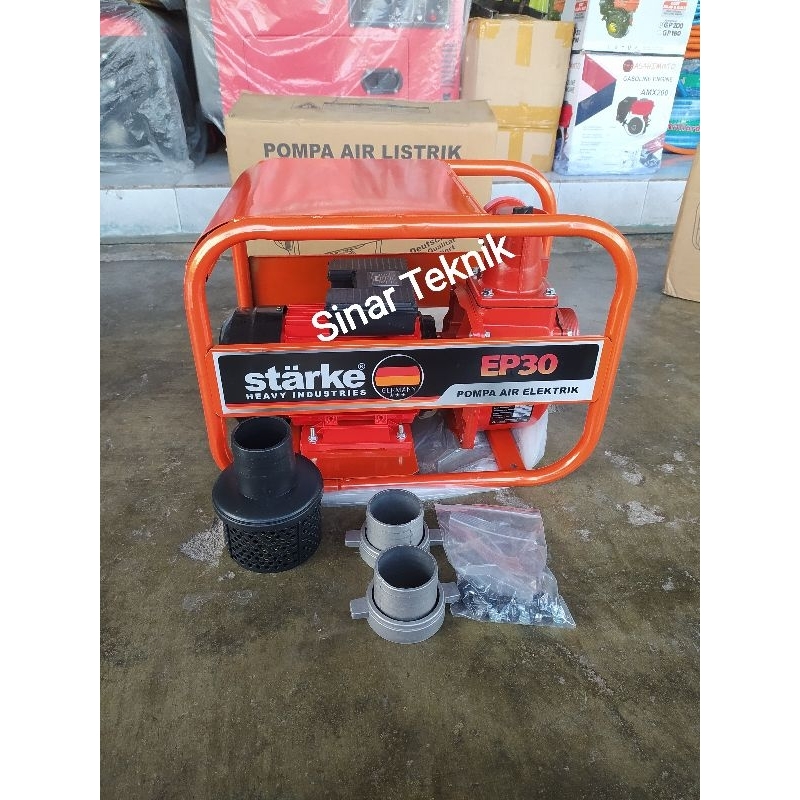 Pompa Air Sawah Alkon Listrik 3 inch Starke EP 30