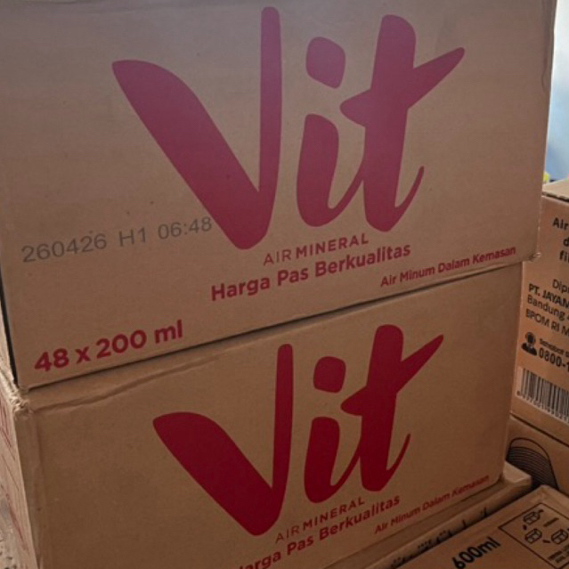 

Ay00! RD - Vit Cup 200 ML 1 Dus - Isi 48 x 200 ML - Air Minum Mineral Cup