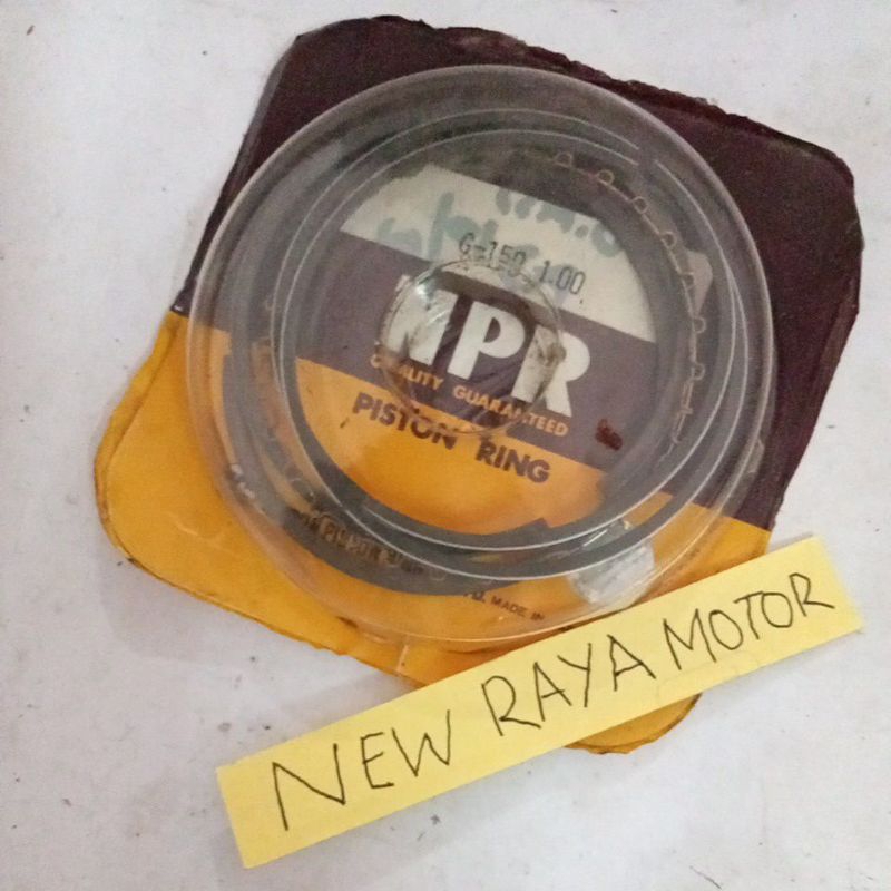 RING PISTON VER SEKER SEHER G150 OS 100 NPR