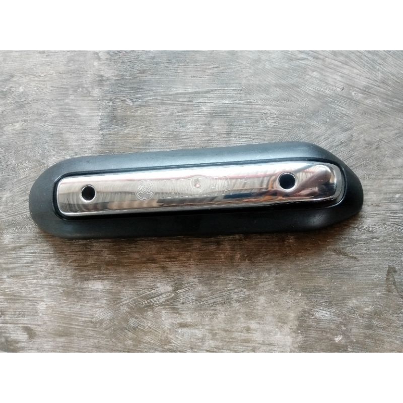 Cover pelindung knalpot Mio Smile Mio Soul karbu old lama bekas cabutan original