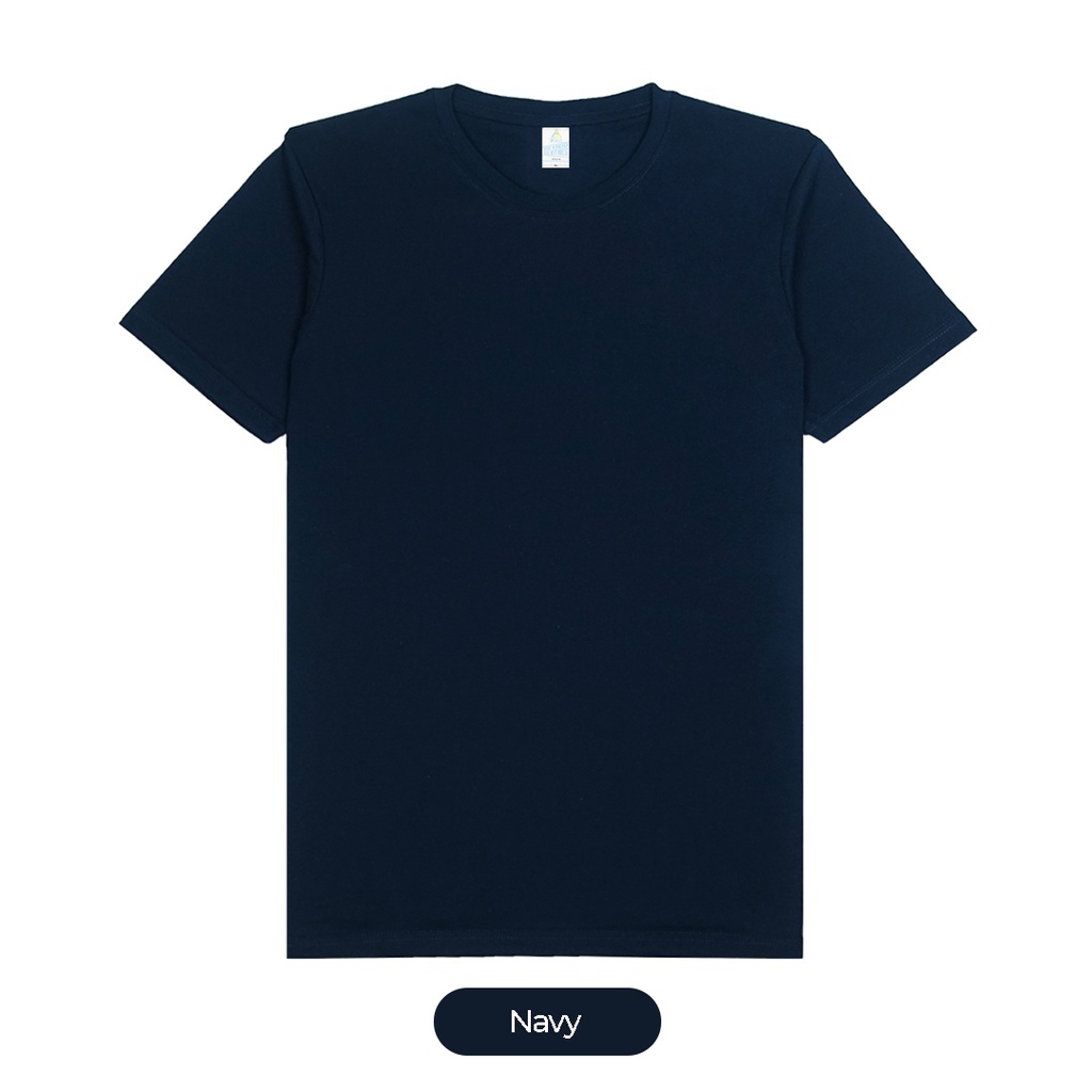 KAOS POLOS DISTRO WARNA NAVVY  | baju polos | kaos polos hitam | kaos hitam | kaos polos putih | kao