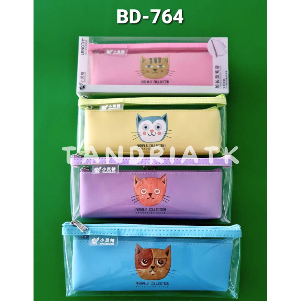 

Tempat Pensil Kain IMPORT XIAO LING JING Motif Cat Kucing BD-764