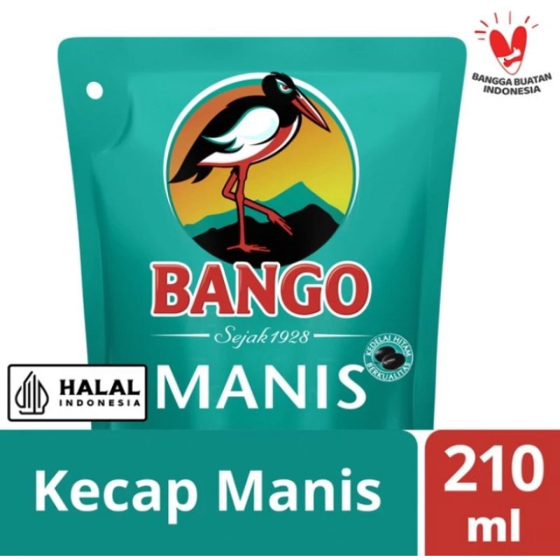 

Kecap manis bango 210ml