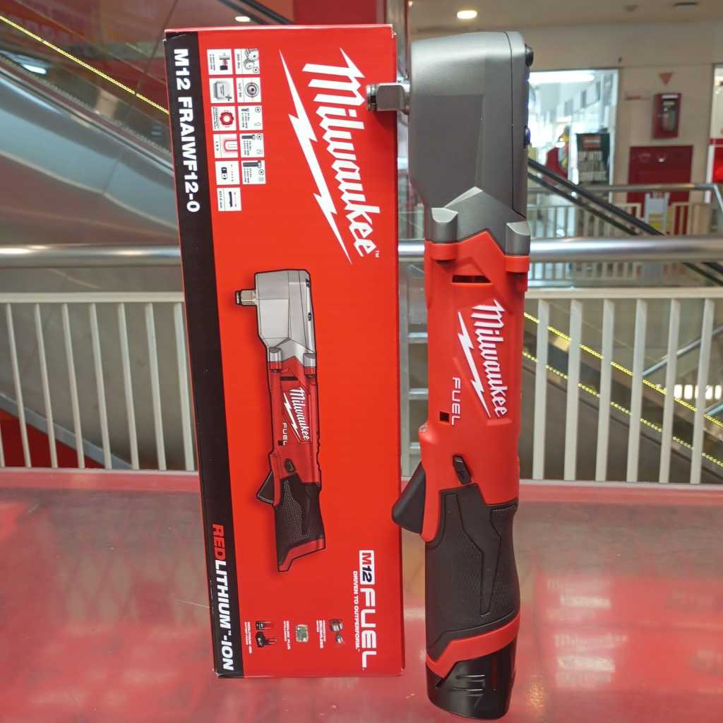 Milwaukee M12 FUEL 1/2" Right Angle Impact Wrench - Tanpa Baterai
