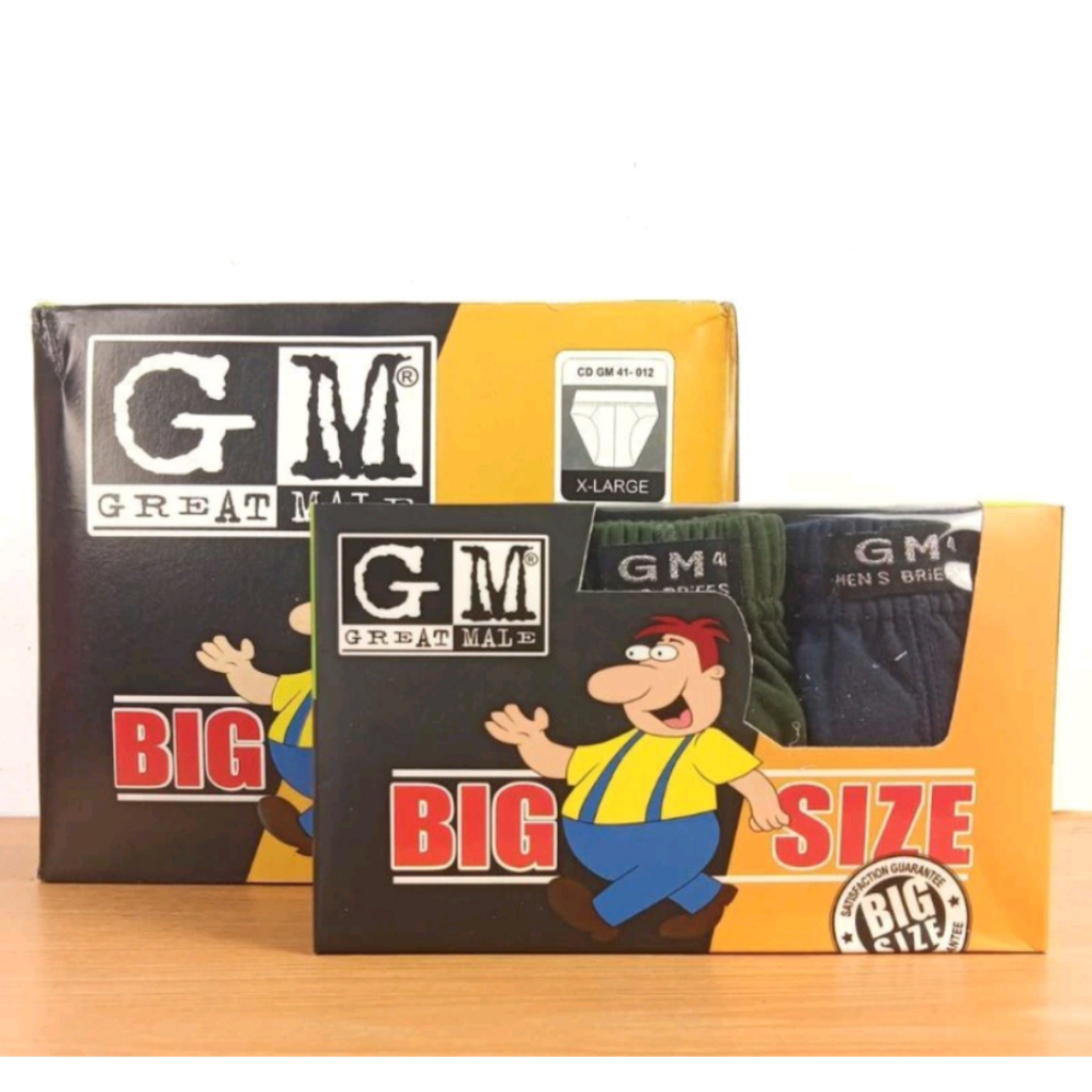 CELANA DALAM PRIA JUMBO GM 41012 JUMBO/CD PRIA BESAR/ CELANA DALAM BIG SIZE