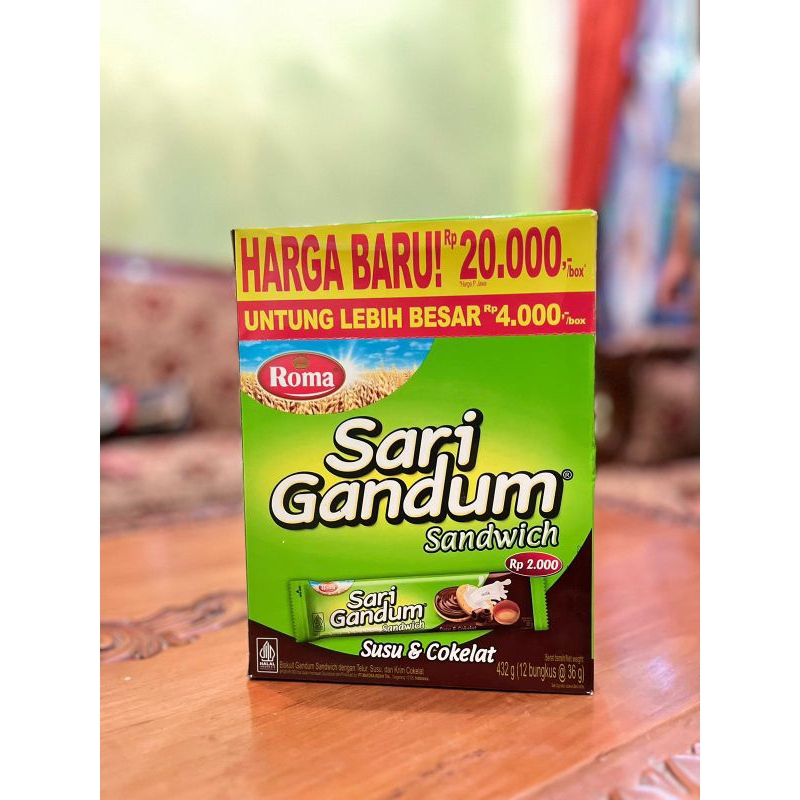 

sari gandum box