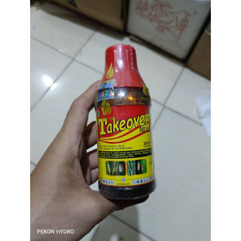 TAKEOVER 505 SL 200 ML PEMBASMI HAMA SUNDEP INSEKTISIDA KONTAK DIMEHIPO