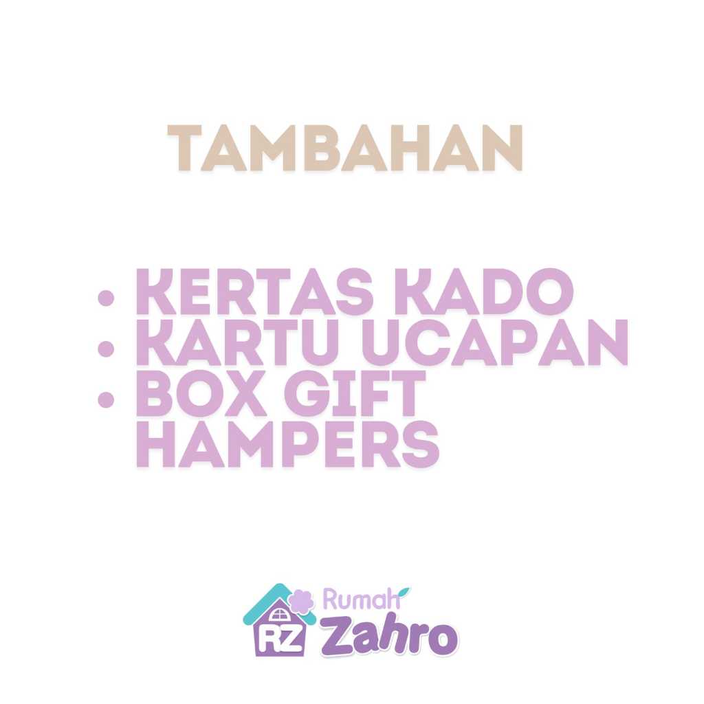 

Tambahan Kertas kado dan kartu ucapan