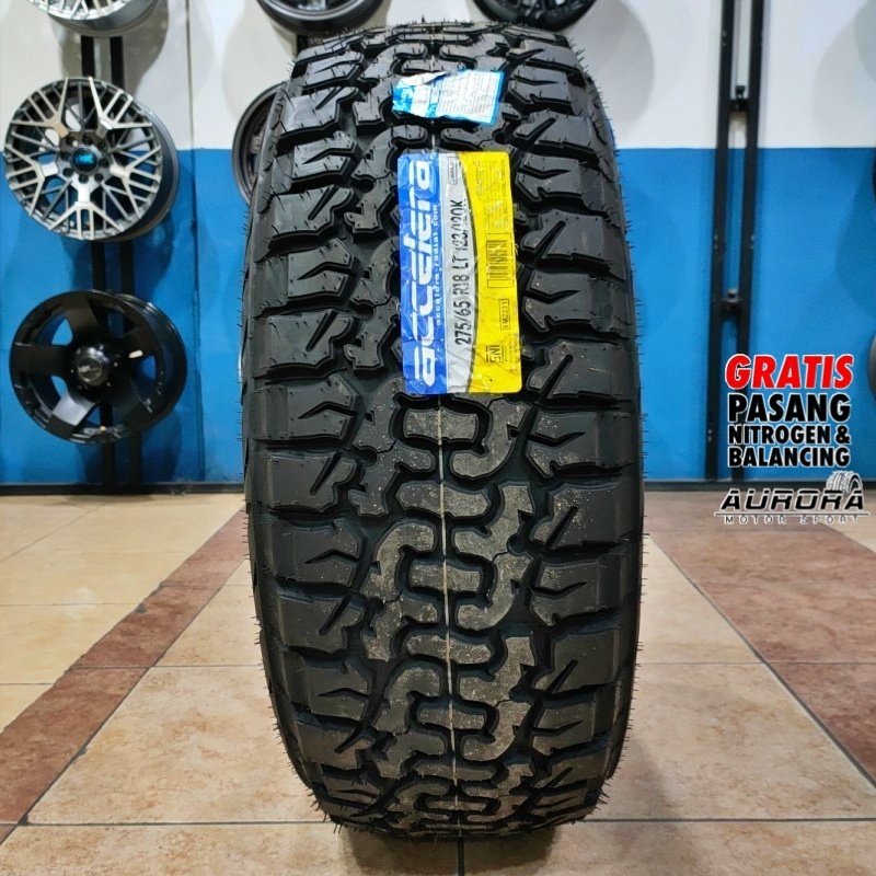 Ban mobil semi off road ring 18 merk Accelera Omikron C/T ukuran 275/65 R18 tubles gratis ongkir