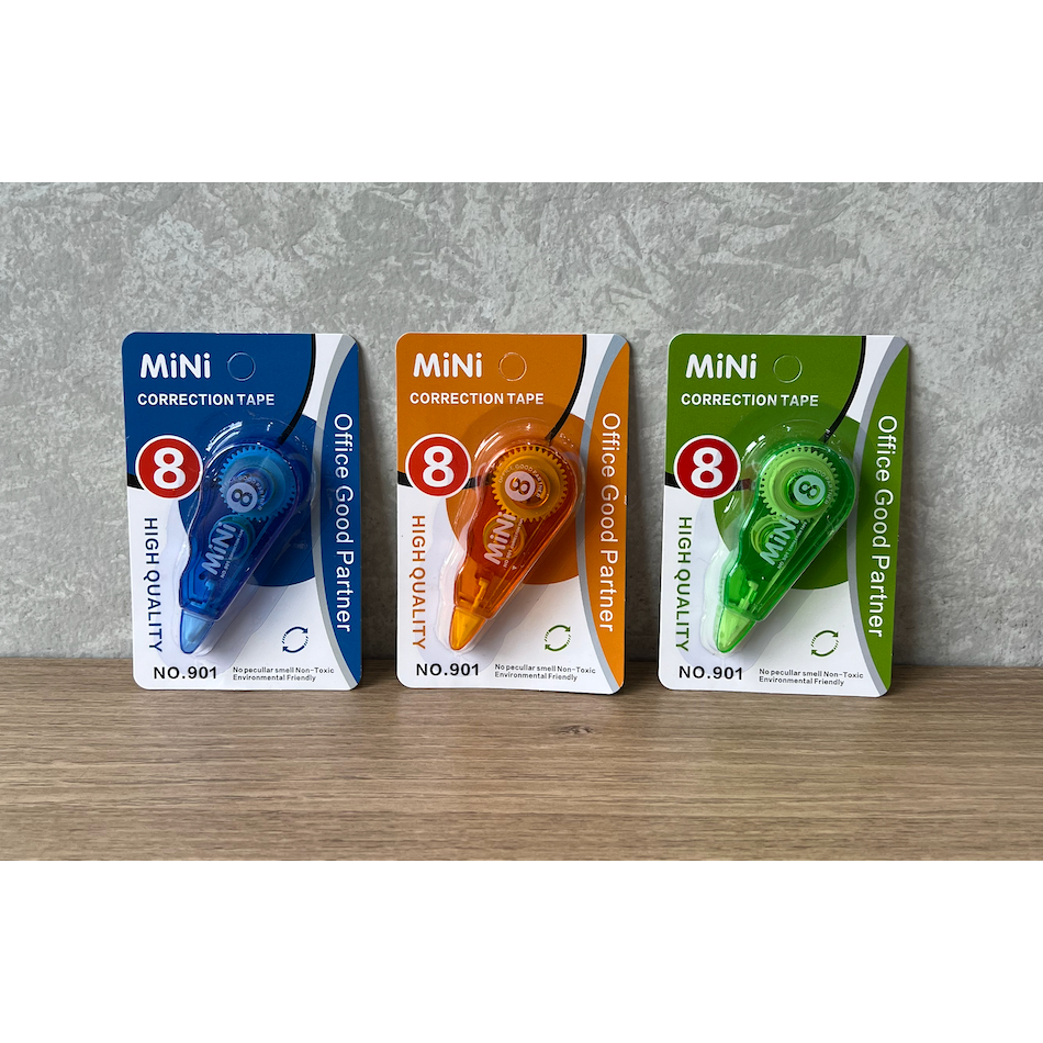 

Correction Tape / Tip-ex fancy size 8 ( kecil ) - CORRECTION TAPE MINI 901 - ISTANA PRAMUKA