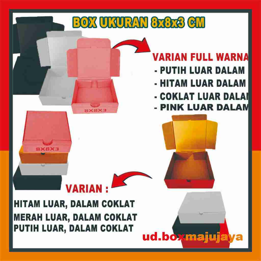

Box 8x8x3 Cm / Box Lipat Depan / Box Accessories