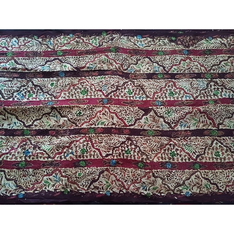 BATIK TULIS MADURA TANJUNG BUMI PREMIUM HANDMADE MOTIF SEGITIGA GELOMBANG DAUN CANTIK | BACA DESKRIP