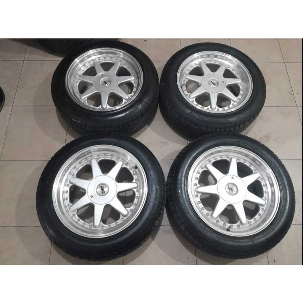 VELG MOBIL SEKEN HSR PIEDE CLASIC RING 17 LEBAR 7,5/8,5 PCD 5X114 ET35/30 S/P + BAN ACCELERA 225 55 