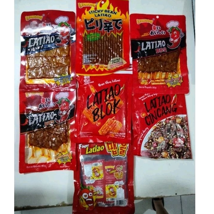

[Pengiriman 24 jam] Latio Lianggui Snack Viral Import Blok / Sate / Finger / Sticky / Steak / Cincang