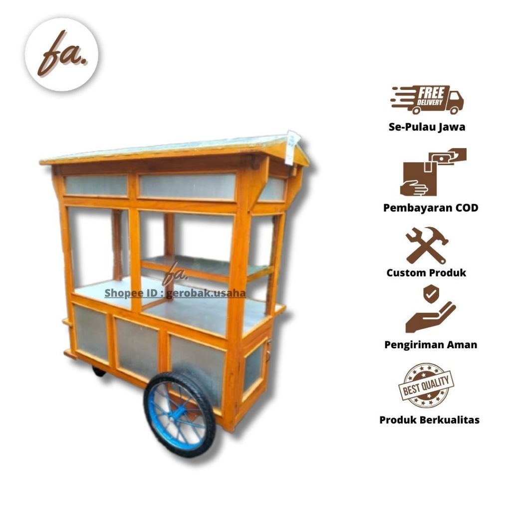 Gerobak Gorengan Martabak