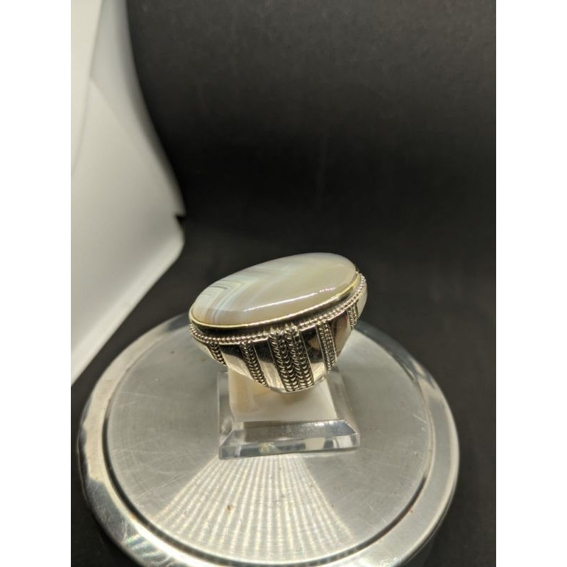 Natural Akik Junder Junjung Drajat Dim 355 GRATIS Ring Alpaka