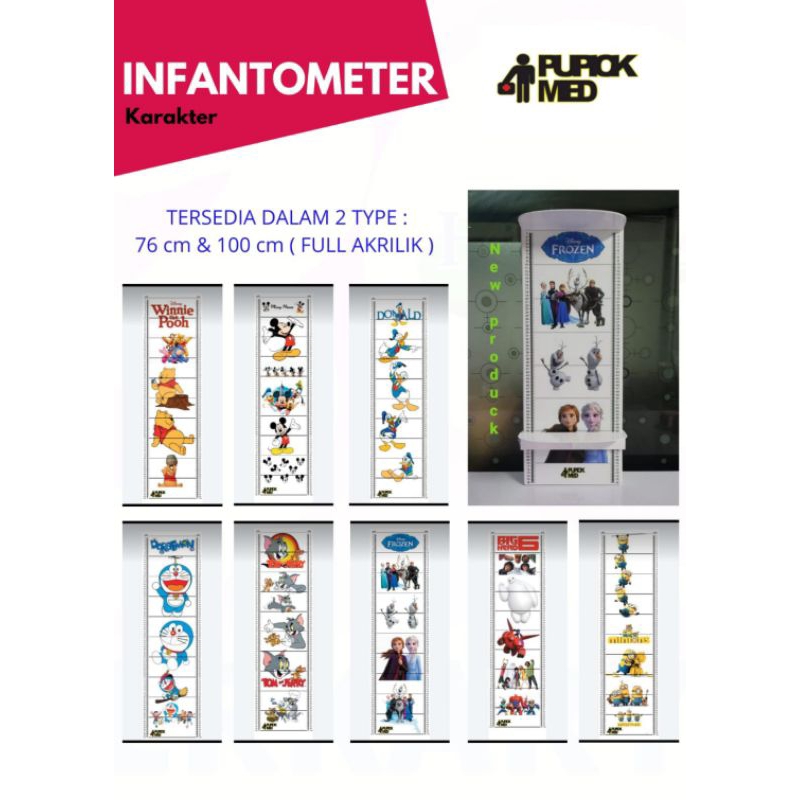 INFANTOMETER KARAKTER 76cm