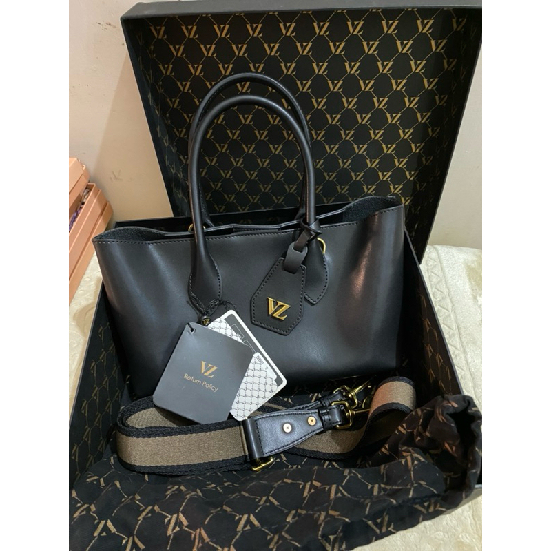 Preloved VZ Baguette Bag Black PL tas Vivi Zubedi Vizu RM BS BJ WK VZ ZS BnB