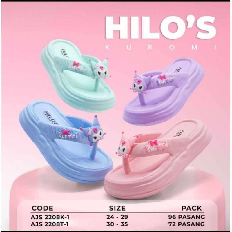 Sandal Anak-Sandal kuromi-Sandal Anak Kuromi-Sandal Anak Murah-Sandal kekinian-Kuromi