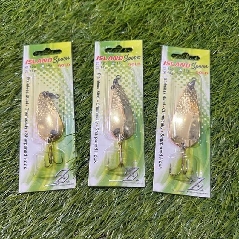 UMPAN AXZ SPOON ISLAND 12GRAM 14GRAM 18GRAM UMPAN PANCING SPOON