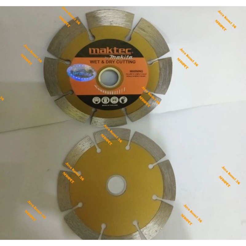 Mata Potong Gerinda Kering Maktec / Diamond Wheel 4" Dry Cutting