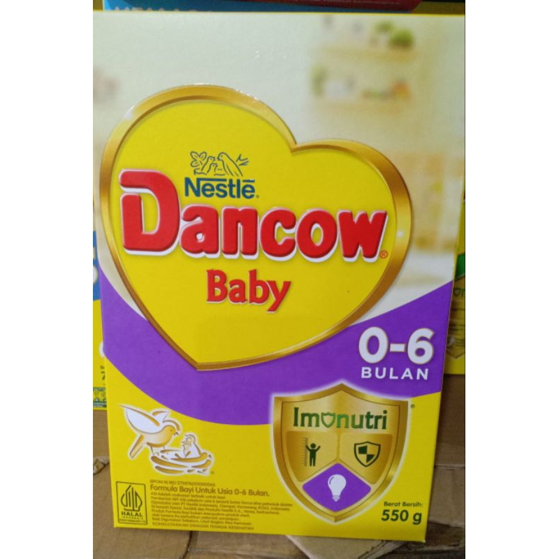 Dancow Baby 0-6 bulan / 6-12 bulan 550 gram