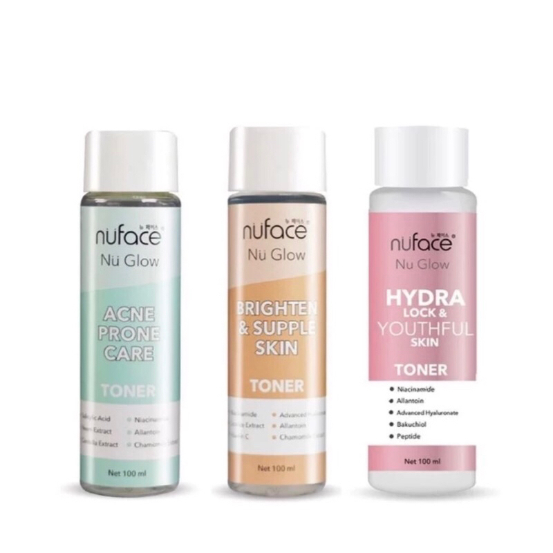 Nu Face Nu Glow Toner 100ml / Toner Nu Face