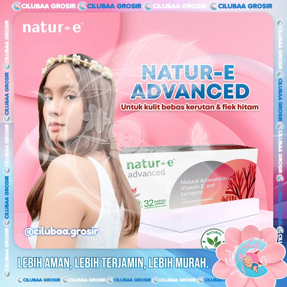 Natur-E Advanced 32s Soft Capsule suplemen || vitamin || BPOM