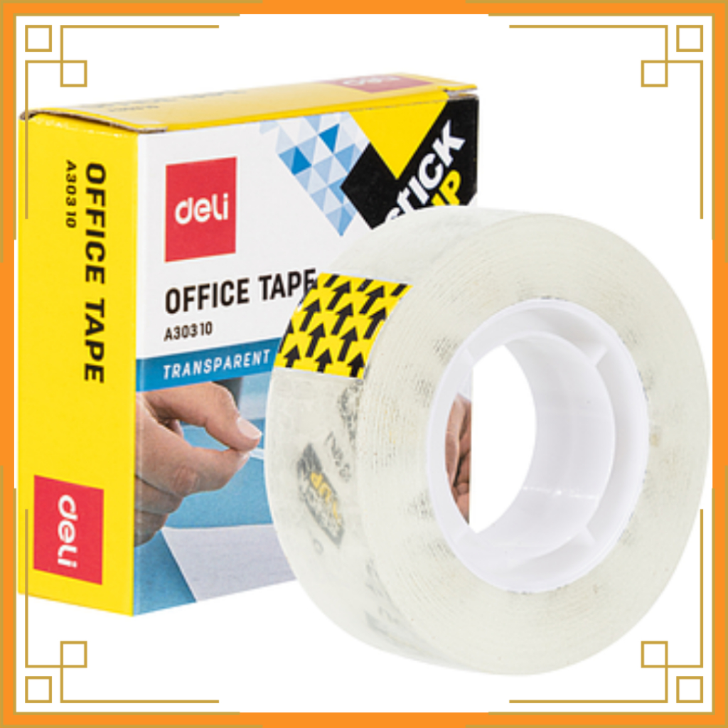 

DELI Office tape/isolasi bening A30310