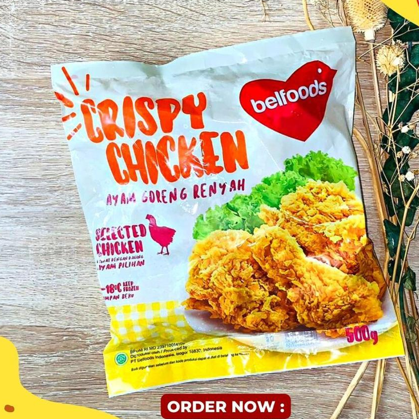

BELFOODS CRISPY CHICKEN 500GR