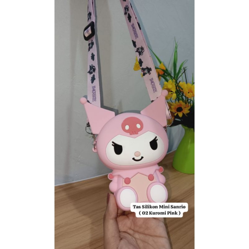 TAS SILIKON MINI TAS ANAK KARAKTER SANRIO FAMILY