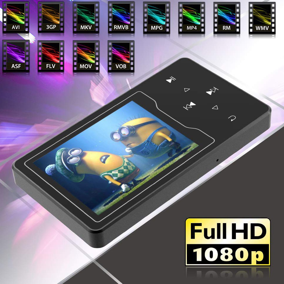 Original Ruizu D8 DAP 8Gb Full Metal MP3 Player with Speaker 18P x T5H2