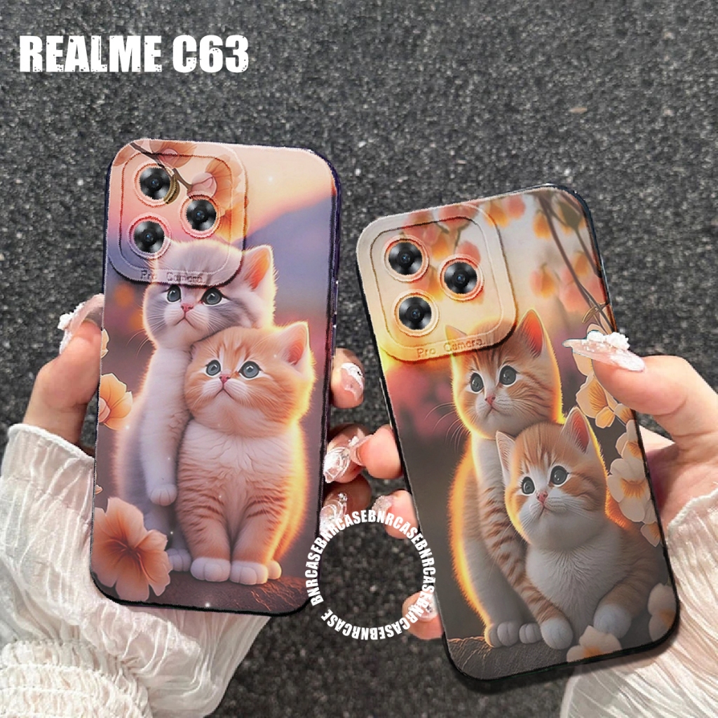 Softcase Silikon Realme C63 Terbaru - Case hp Realme C63 Terbaru WE13