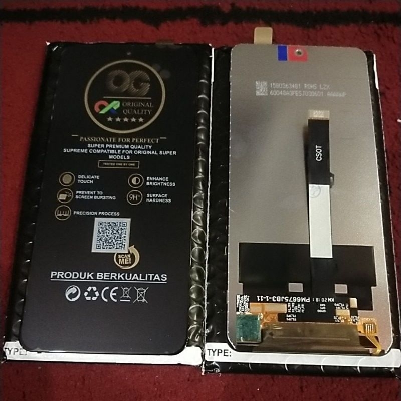Lcd pocophone x3 poco x3 pro  nfc  lf og super tictoc