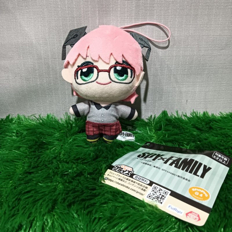 ✨NEW✨ ANYA SPY X FAMILY GRADUATE KEYCHAIN PLUSH ANIME | GANCI ANYA WISUDA
