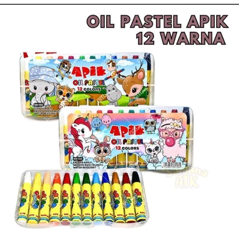 

Crayon Apik 12Warna
