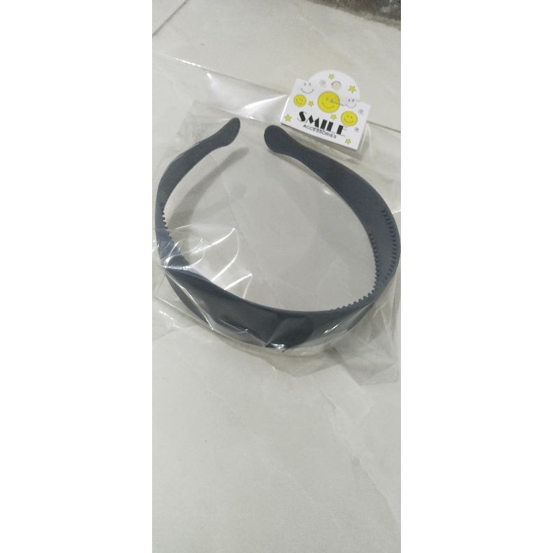 Bando plastik polos lilin lebar