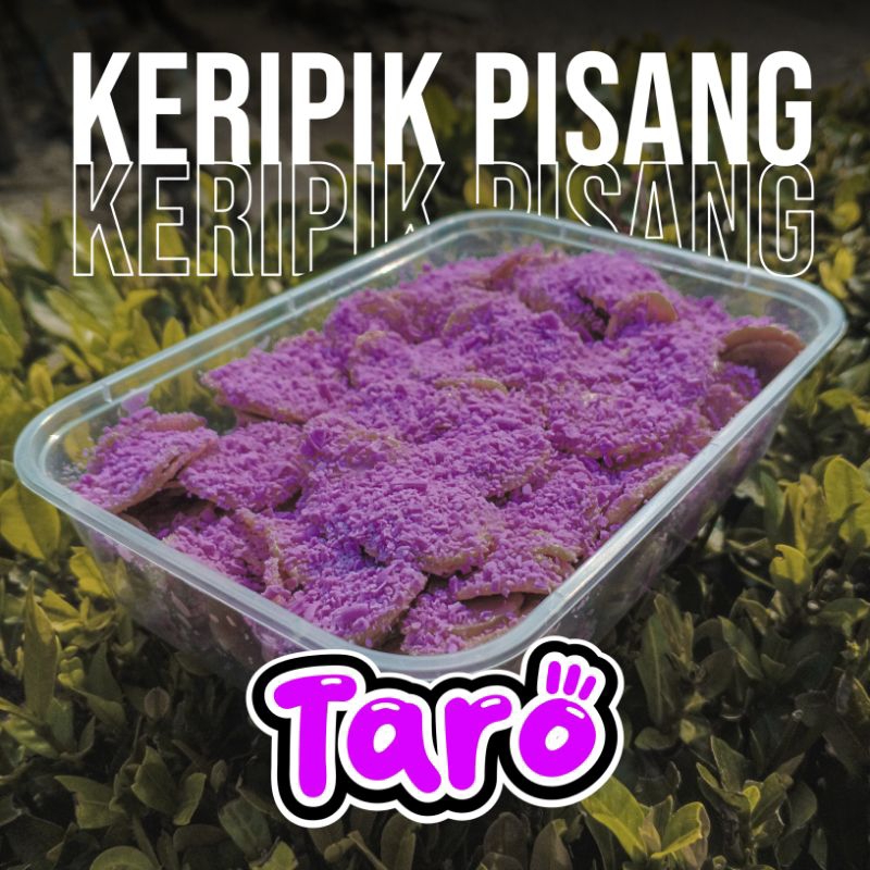 

KERIPIK PISANG TARO by BANACHO kemasan 200gr