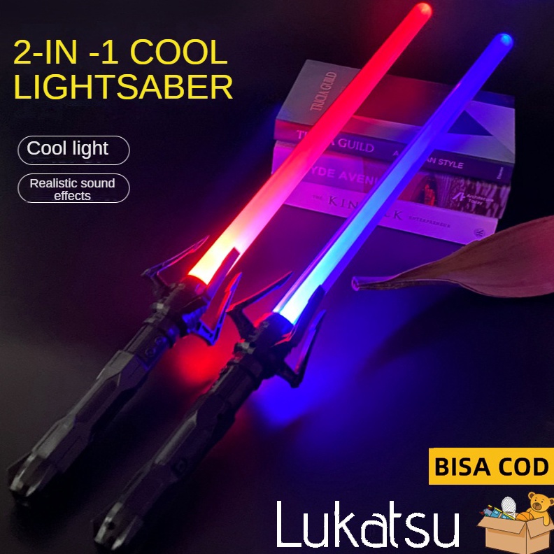 KODE X56I Pedang Mainan Anak Mainan Pedang Laser Lightsaber Cosplay Mainan Pedang Cosplay Mainan Ana