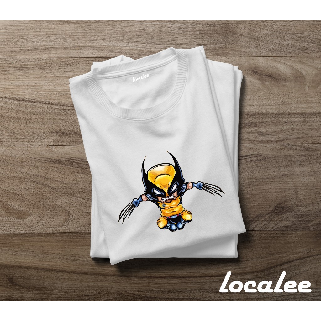 KAOS WOLVERINE JUMPING / TSHIRT WOLVERINE M4RVEL