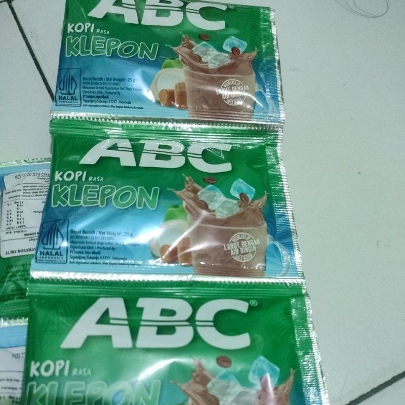 

ABC klepon 10pcs