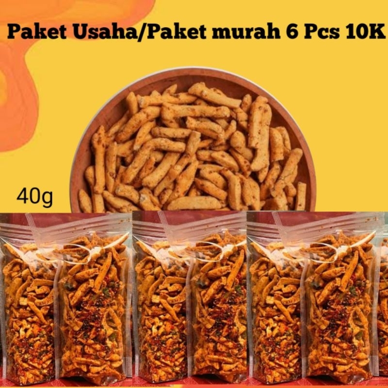

Basreng Pedas 40g (6 pcs)