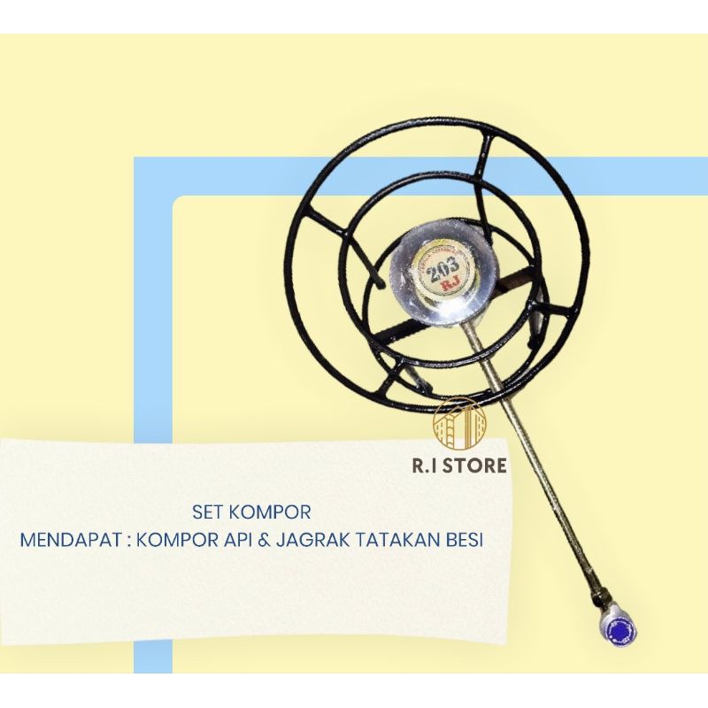Set kompor api semawar