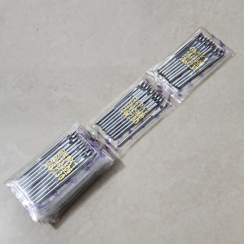 (10 BATANG JARUM) Jarum Mesin GK9x1 26 x 230 panjang 5 cm Mesin Karung GK9