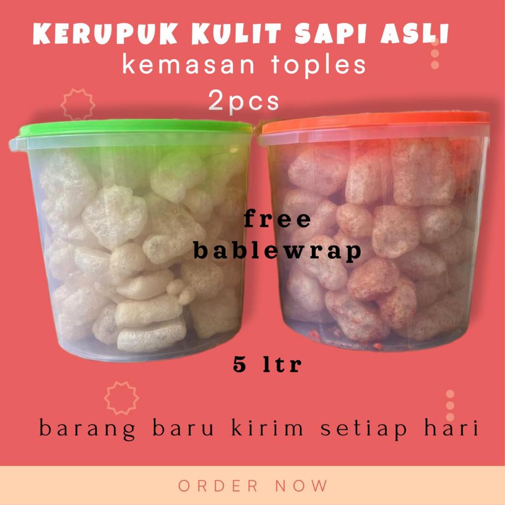 

Rambak toples Kemasan 5ltr isi 2