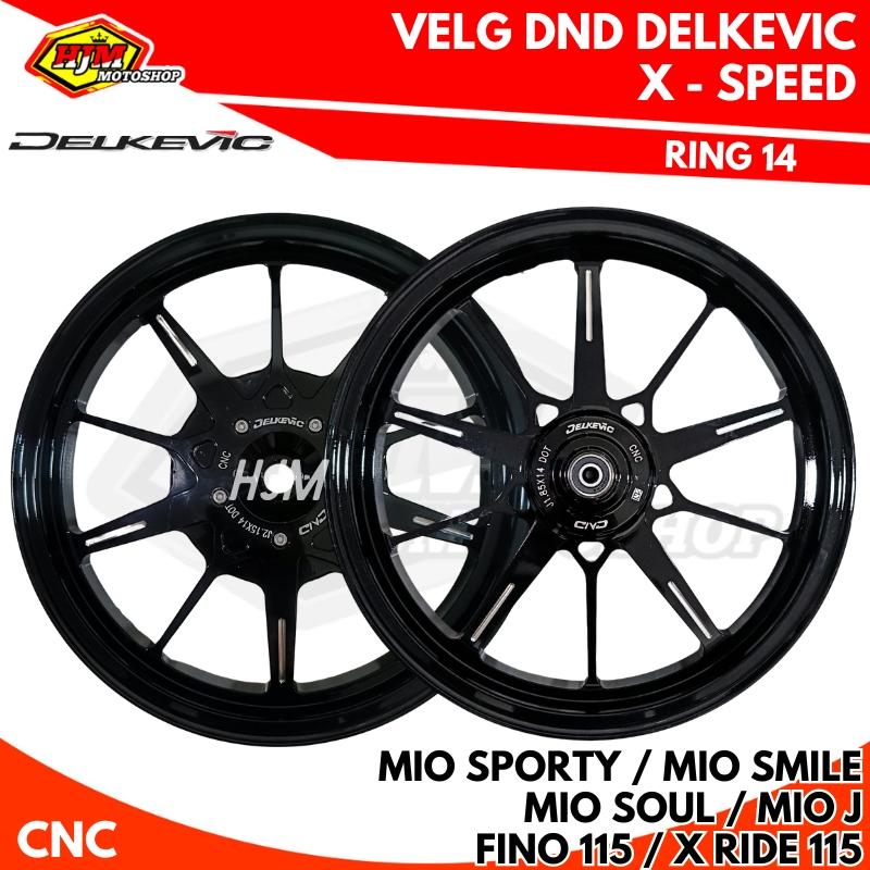 Velg Racing DELKEVIC DND X-Speed P-10 Mio Lama / Mio Sporty / Mio Smile / Mio Soul / Mio J / Fino 11