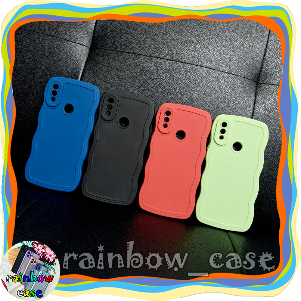XIAOMI REDMI NOTE 7 CASE MACARON GELOMBANG PRO CAMERA