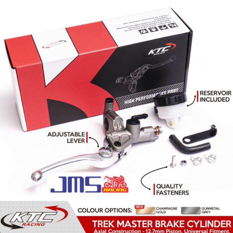 KODE U75L master rem axial kanan ktc racing original trek piston 127mm universal Mio M3 mioj soulgt1